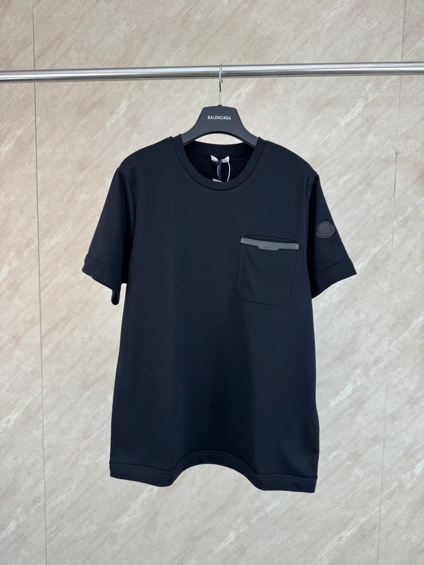 MONCLER 26SS LOGO T size s m l xl 💰p130